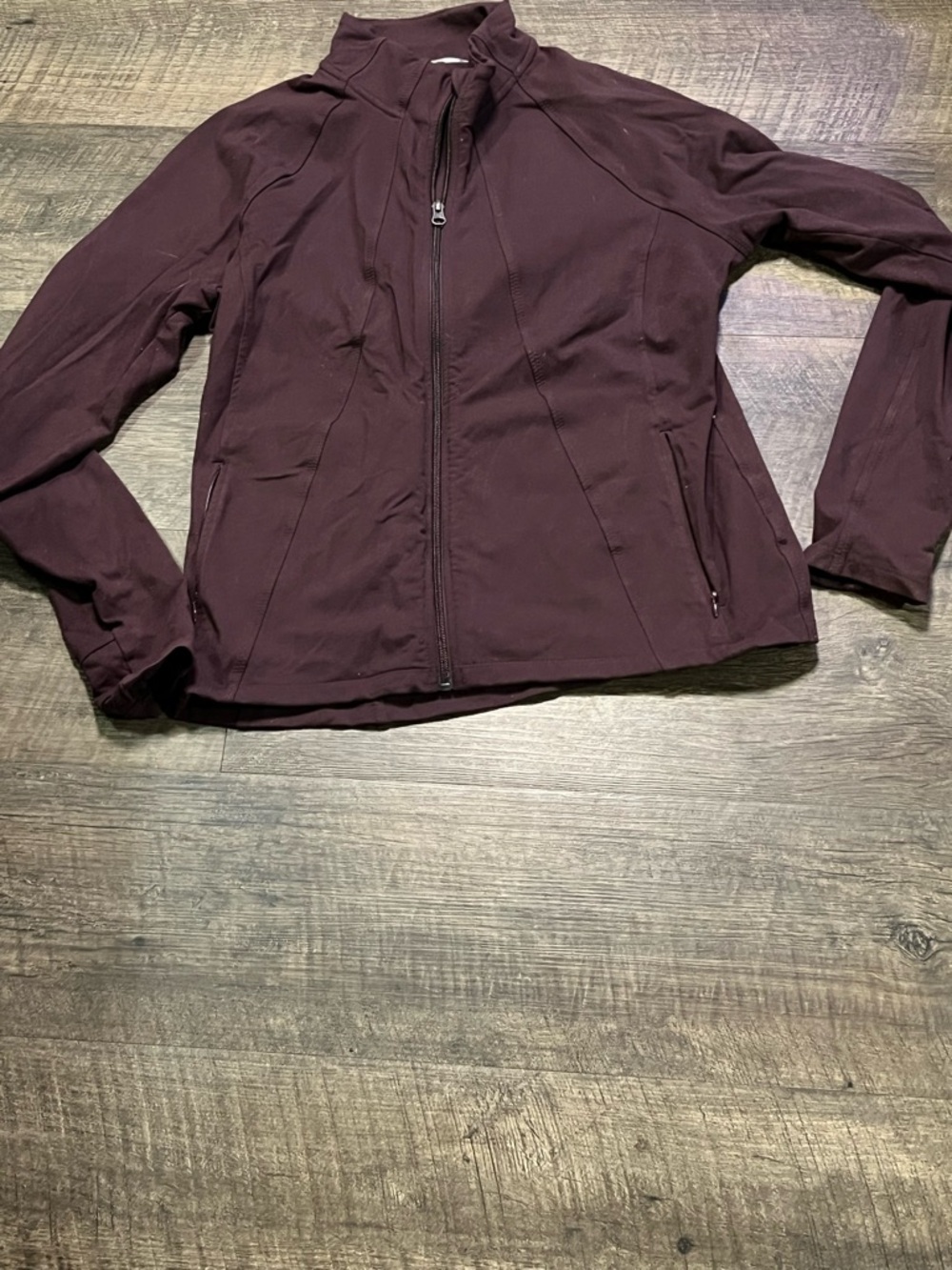 Athleta Zip-Front Utility Jacket in Plum